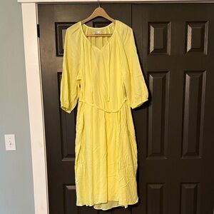 Sonoma Yellow Midi Dress